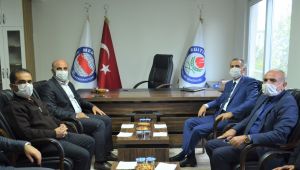 Vali Çuhadar'dan, Memur-Sen İl Temsilciliği’ni ziyaret
