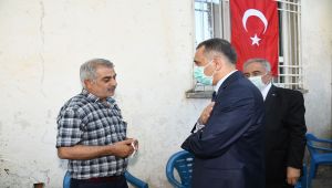 Vali Çuhadar’dan Pençe Kaplan Harekatı şehidi Gül’ün ailesine ziyaret