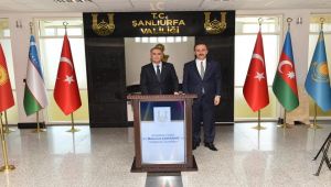 Vali Çuhadar'dan Şanlıurfa Valisi Erin'e başsağlığı ziyareti