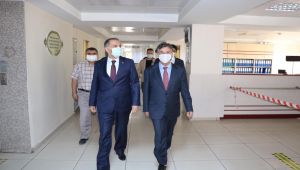 Vali Çuhadar’dan SGK’ya ziyaret
