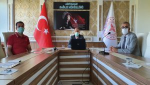 Vali Çuhadar, İl Sağlık Müdürlüğü'nden brifing aldı