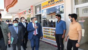 Vali Çuhadar, ilçe gezilerine başladı