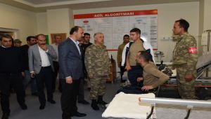 Vali Erin: Patlamadan 16 Askeri Personel 1 Sivil Etkilendi