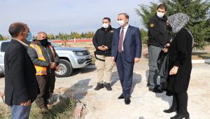 Vali Erin, Şehitlik Parkı'nda incelemelerde bulundu - Videolu Haber