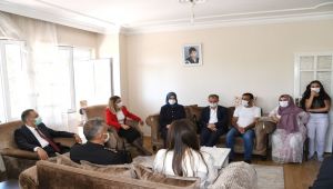Vali Mahmut Çuhadar’dan 15 Temmuz gazilerine ziyaret