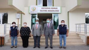 Vali Mahmut Çuhadar’dan Orman İşletme Müdürlüğüne ziyaret