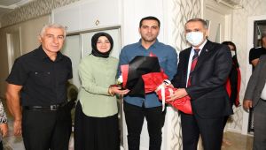 Vali Mahmut Çuhadar, ‘Gazi’lere özel ziyaret