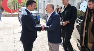 Vali Osman Varol'dan Kahta Kaymakamı Usame Soysal'a Ziyaret
