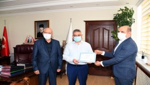 Vali Pekmez'den, Adıyaman’daki çağrı merkezlerine teşekkür belgesi