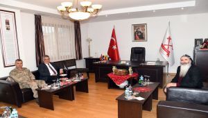 Vali Pekmez'den, Süryani Ortadoks Kilisesine Noel Ziyareti