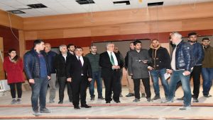 Vali Pekmez, Hükümet Konağı İnşaatını İnceledi
