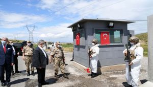 Vali Pekmez, yol uygulama ve kontrol noktalarını denetledi