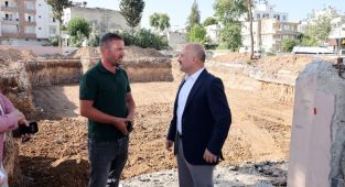 Vali Varol, 24 derslikli Yavuz Selim İlkokulu inşaatı’nı ziyaret etti