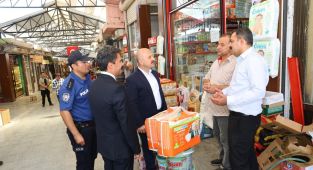 Vali Varol’dan Besni esnafına ziyaret