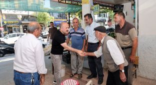 Vali Varol'dan Gölbaşı Caddesi esnafına ziyaret