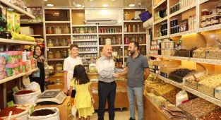 Vali Varol, esnaflarla bir araya geldi