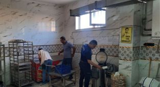 Viranşehir'de yemek üretim tesislerine koordineli denetim