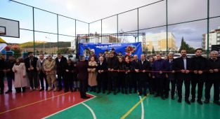 Yakup Taş Park düzenlenen törenle açıldı