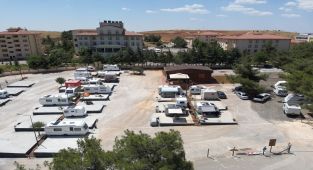 Yeni Karavan Parkını Burç Ormanı’nda tamamladı