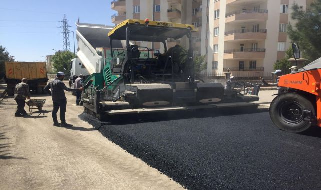 Yeni Mahallede Asfalt Çalışması