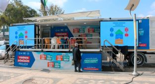 Yerinde Dönüşüm proje bilgilendirilme TIR'I Adıyaman’da - Videolu Haber