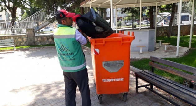 Yeşil Alanlarda Bakım ve Temizlik Çalışması