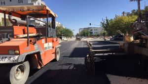 Yeşilyurt Caddesi asfaltlanıyor