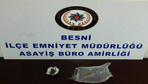 Yol uygulamasında uyuşturucu ele geçirildi: 1 gözaltı