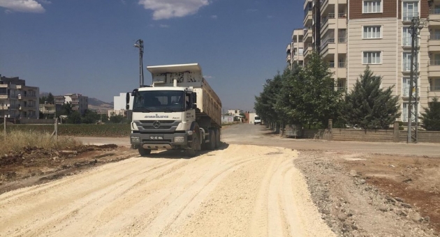 Yunus Emre Mahallesi’nde Asfalt Hazırlığı