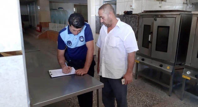 Zabıta Ekiplerinden, Mutfaklara Denetim