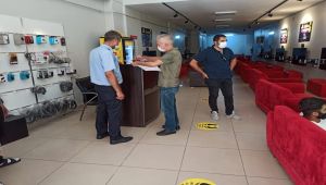 Zabıta ekiplerinden oyun salonlarına denetim