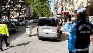 Zabıta ekiplerinden trafik denetimi