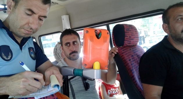 Zabıta, Şehir İçi Minibüsleri Denetledi