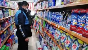 Zabıta ve İl Ticaret Müdürlüğünden, marketlerde fiyat denetimi