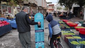 Zabıtadan işyerlerine koronavirüs denetimi