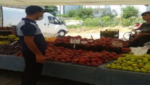 Zabıtadan işyerlerine Kovid-19 denetimi